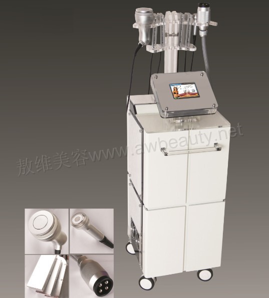 Vacuum RF ultrasonic lipo suction equipment cavi lipo machine AW204